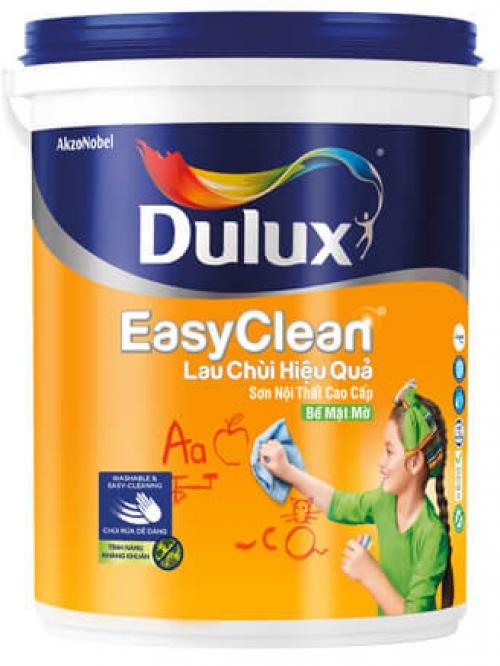 Sơn Dulux EasyClean - Lau Chùi Hiệu Quả Bề Mặt Mờ